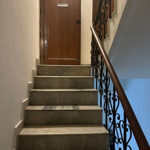 Staircase in 3 BHK Builder Floor at Defence Colony – for Rent