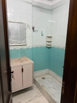 Bathroom in 3 BHK Builder Floor at Saket – for Rent