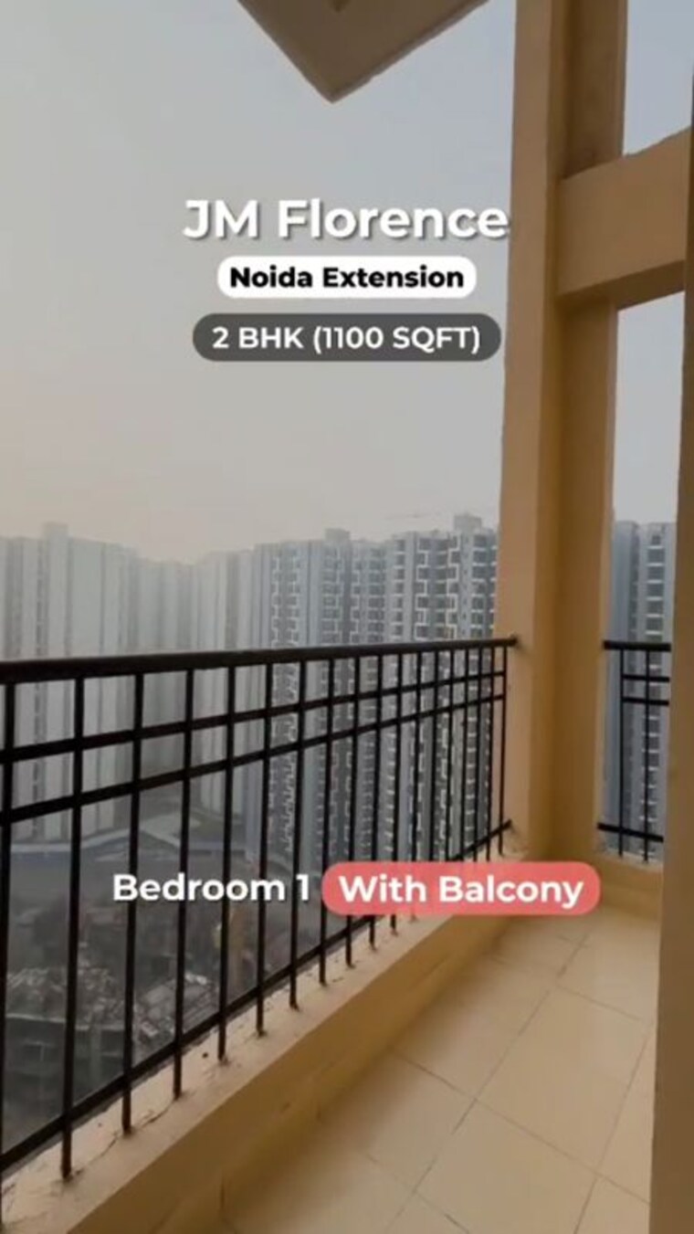 Exterior View, jm-florence 2 Bedroom 1100 Sq.Ft. Apartment In Tech Zone 4 Greater Noida Greater Noida 9812624