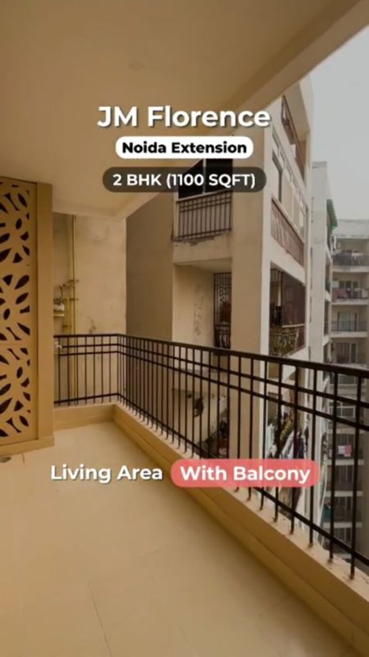 Exterior View, jm-florence 2 Bedroom 1100 Sq.Ft. Apartment In Tech Zone 4 Greater Noida Greater Noida 9812624