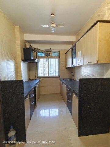 Kitchen in 3 BHK Apartment at Dosti Florentine, Wadala – for Rent