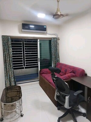Living Room in 1 BHK Apartment at Shraddha Autumn Park, Kanjurmarg East – for Rent