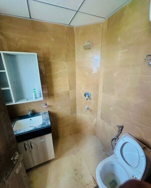 Bathroom in 2 BHK Apartment at Smart World Gems, Sector 89 – for Rent