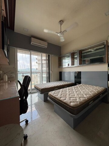 Bedroom in 2.5 BHK Apartment at Oberoi Realty Woods, Goregaon East – for Sale