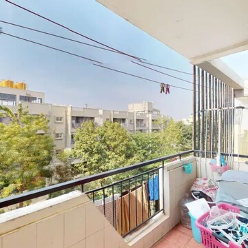 Balcony in 3 BHK Apartment at DSR Green Fields, Nagondanhalli – for Sale