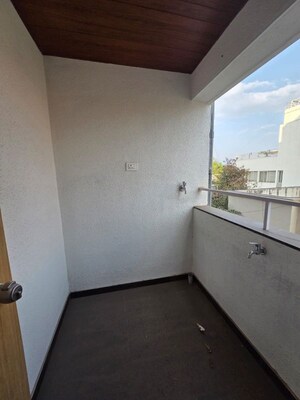 Balcony in 3 BHK Apartment at Princess Heights, Salisbury Park – for Rent