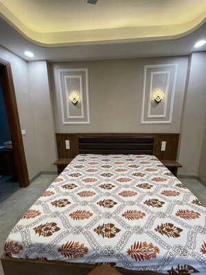 Bedroom in 1 BHK Builder Floor at Sushant Lok 2, Sector 57 – for Rent