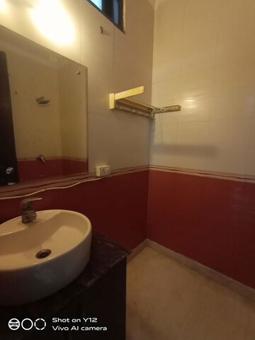 Bathroom in 3 BHK Builder Floor at Sarvapriya Vihar – for Rent