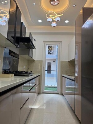 Kitchen in 3 BHK Builder Floor at Ramgarh Bhudda – for Sale