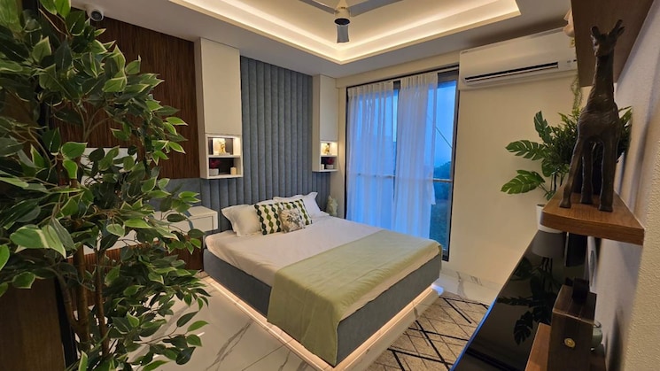 Bedroom, k-raheja-modern-vivarea 3 Bedroom 1740 Sq.Ft. Apartment In Mahalaxmi Mumbai 9812863