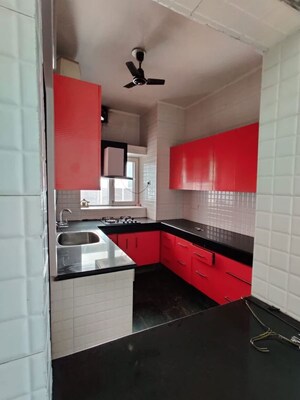 Kitchen in 3 BHK Builder Floor at Defence Colony – for Rent