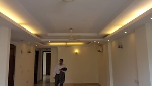 Living Room in 3 BHK Builder Floor at Safdarjung Enclave – for Rent