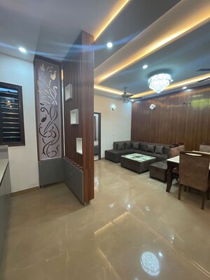 Living Room in 3 BHK Builder Floor at Sbp Nature City, Central Kharar – for Rent