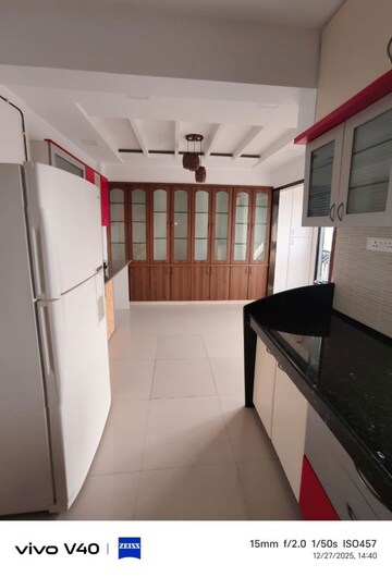 Kitchen in 3 BHK Apartment at Akshar Shreeji Heights, Seawoods – for Rent