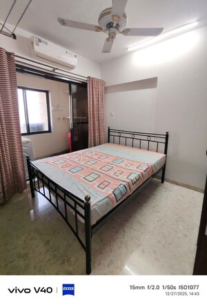 Bedroom in 3 BHK Apartment at Akshar Shreeji Heights, Seawoods – for Rent