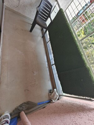 Balcony in 3 BHK Apartment at Rattan Icon, Seawoods Sector 50 – for Rent