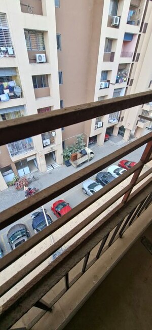 Balcony in 3 BHK Apartment at Rohra Address, New Town – for Sale