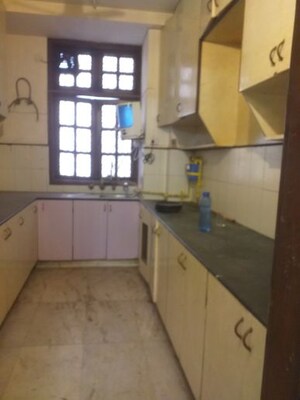 Kitchen in 3 BHK Builder Floor at East Patel Nagar – for Rent