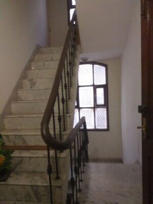 Staircase in 3 BHK Builder Floor at East Patel Nagar – for Rent