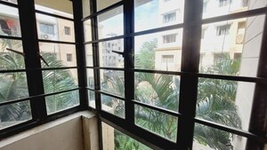 Balcony in 3 BHK Apartment at Clubtown Paradise, Rajarhat – for Sale