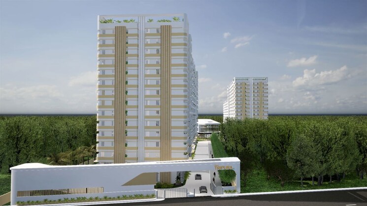 Exterior View, vian-one80 2 Bedroom 1382 Sq.Ft. Apartment In Kollur Hyderabad 9403663