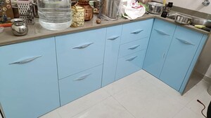 Kitchen in 2 BHK Apartment at Vision Aristo, Ravet – for Rent