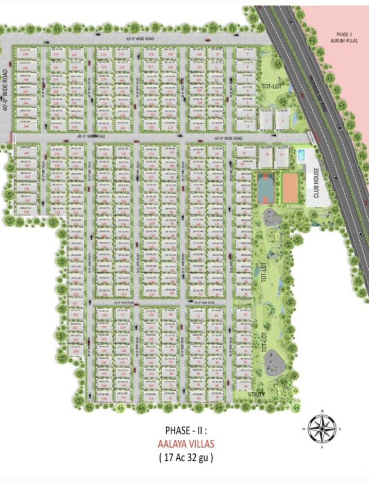 Master Plan, kollur 4 Bedroom 3060 Sq.Ft. Villa In Kollur Hyderabad 9082963