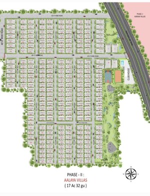 Master Plan in 4 BHK Villa at Kollur – for Sale