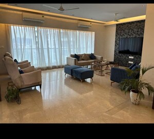 Living Room in 4 BHK Apartment at Sheth Avalon, Laxmi Nagar – for Sale