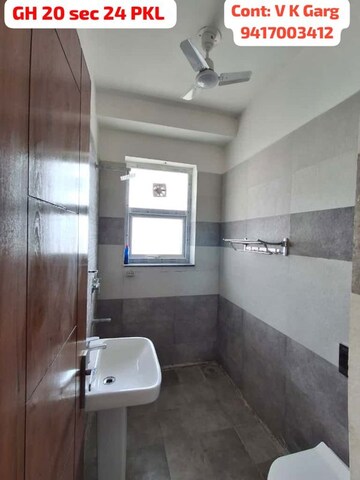 Bathroom in 3 BHK Apartment at Sushma Valencia, International Airport Road – for Rent