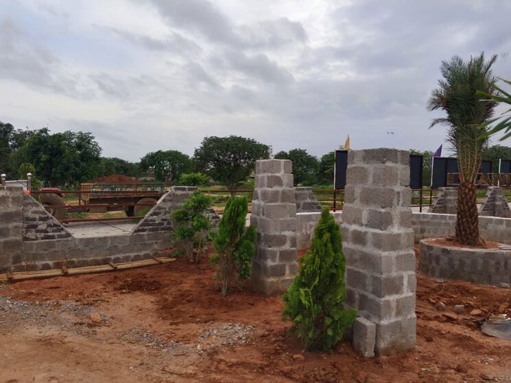 Exterior View, sunrise-golden-galaxy  150 Sq.Yd. Plot In Shadnagar Hyderabad 8912201