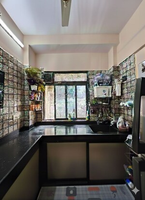 Kitchen in 1 BHK Apartment at Agarwal Hill View, Vasai East – for Sale