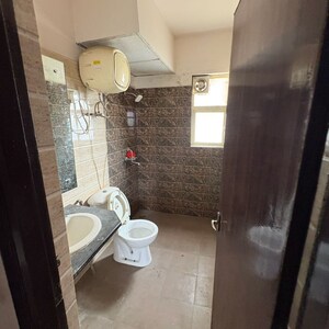 Bathroom in 3 BHK Apartment at Piedmont Taksila Heights, Sector 37c – for Rent