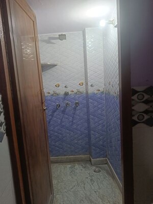 Bathroom in 2 BHK Builder Floor at Sant Nagar – for Rent