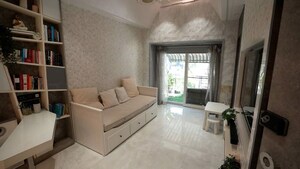 Living Room in 3 BHK Villa at Hiranandani Gardens Eden Bungalows, Powai – for Sale