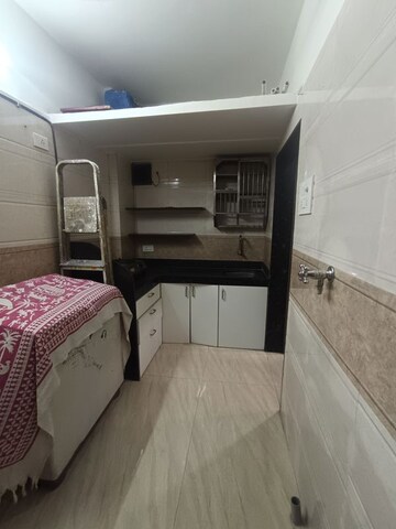 Kitchen in 1 RK Apartment at Bindra Complex, Andheri East – for Rent
