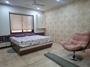Bedroom in 4 BHK Apartment at Fortune Royal One, Banjara Hills – for Rent