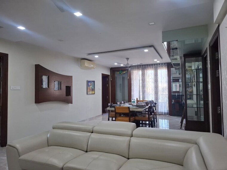 Living Room, fortune-royal-one 4 Bedroom 3600 Sq.Ft. Apartment In Banjara Hills Hyderabad 9813132