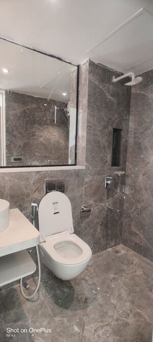 Bathroom in 2 BHK Apartment at Nahar Amaryllis Towers and Plaza, Chandivali – for Rent