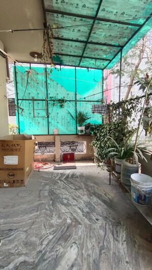 Living Room in 3 BHK Builder Floor at Dharam Colony – for Rent