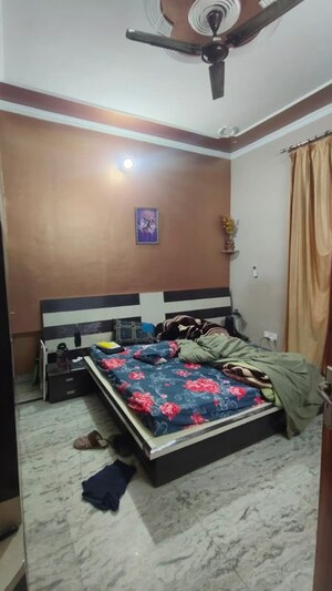 Bedroom in 3 BHK Builder Floor at Dharam Colony – for Rent