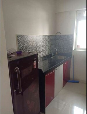 Kitchen in 3 BHK Apartment at Lodha Iris, Majiwada – for Rent