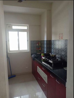 Kitchen in 3 BHK Apartment at Lodha Iris, Majiwada – for Rent