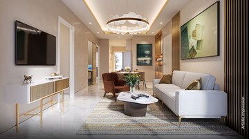 Living Room in 2.5 BHK Apartment at M3M Antalya Hills, Sector 79 – for Sale