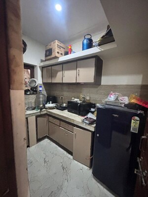 Kitchen in 1 BHK Builder Floor at Palam Vihar – for Rent