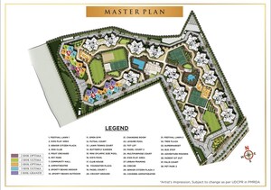 Master Plan in 3 BHK Apartment at Pride Purple Park Titan, Hinjewadi – for Sale