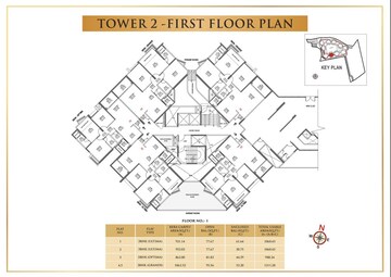 3 BHK Apartment – Map Location View at Pride Purple Park Titan, Hinjewadi - for Sale