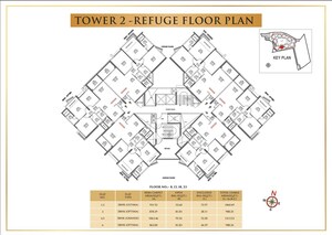 Master Plan in 3 BHK Apartment at Pride Purple Park Titan, Hinjewadi – for Sale