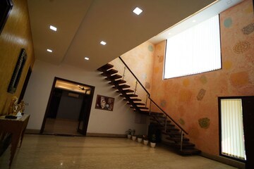 Staircase in 5 BHK Villa at Chattarpur – for Sale