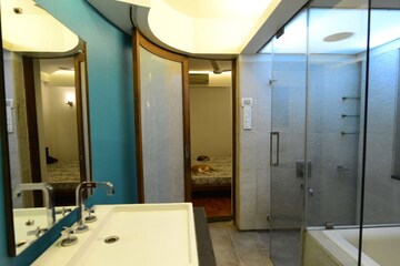 Bathroom in 3 BHK Apartment at Krishna Residency Malad West, Malad West – for Sale